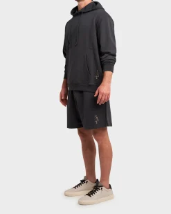 Anthracite Grey Dylan Terry Cotton Hoodie