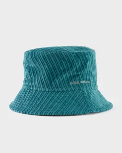 Aqua Corduroy Bucket Hat