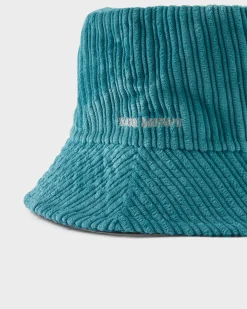 Aqua Corduroy Bucket Hat