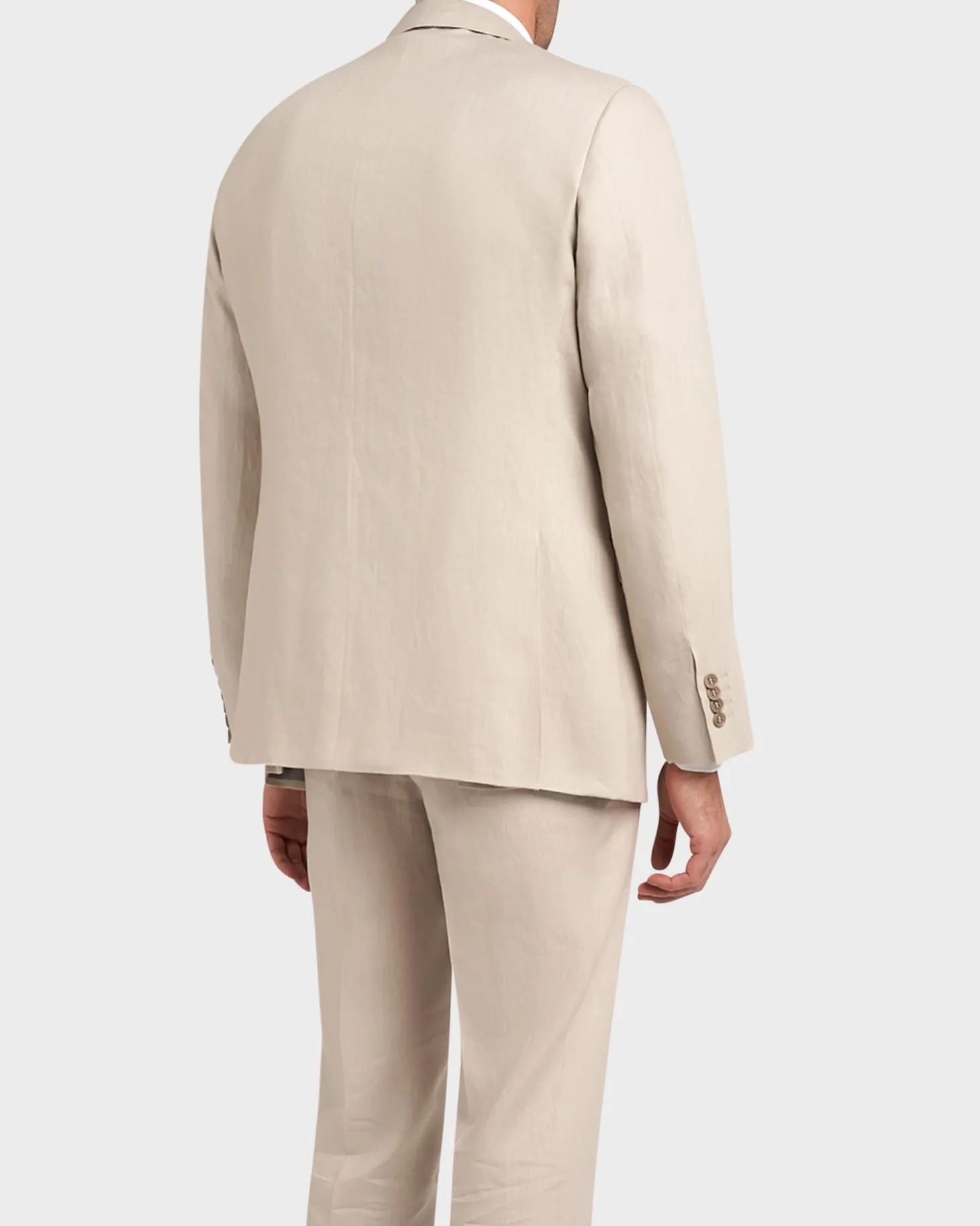 Beige Puro Linen Suit
