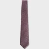 Black And Mauve Abstract Pattern Tie