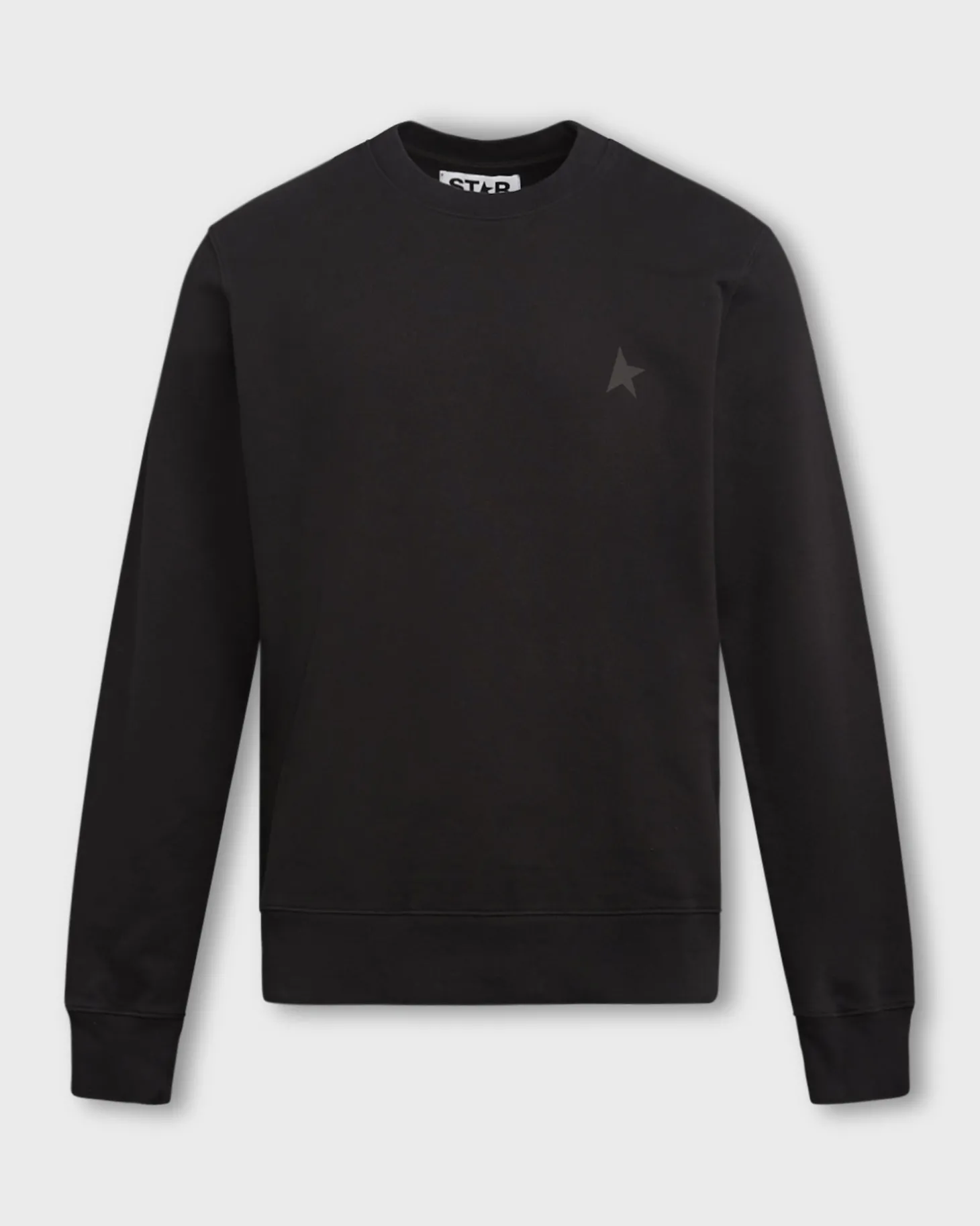 Black Archibald Cotton Sweatshirt