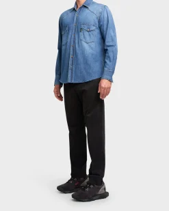 Black Cotton Chino
