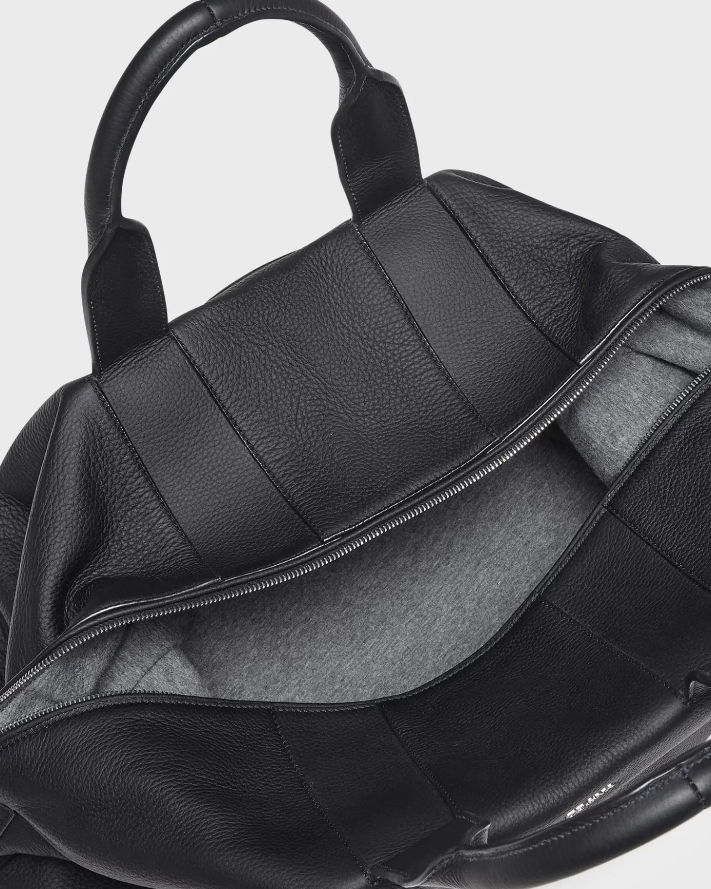 Black Deerskin Holdall