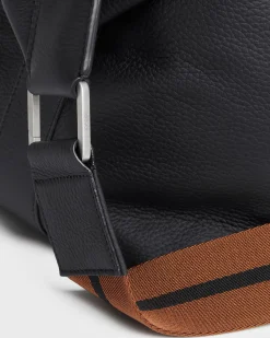 Black Deerskin Holdall