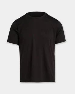 Black Lyocell Cotton T-Shirt