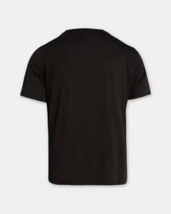 Black Lyocell Cotton T-Shirt