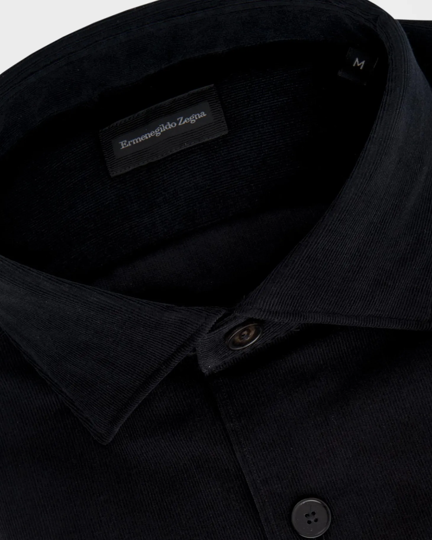 Black Pincord Shirt