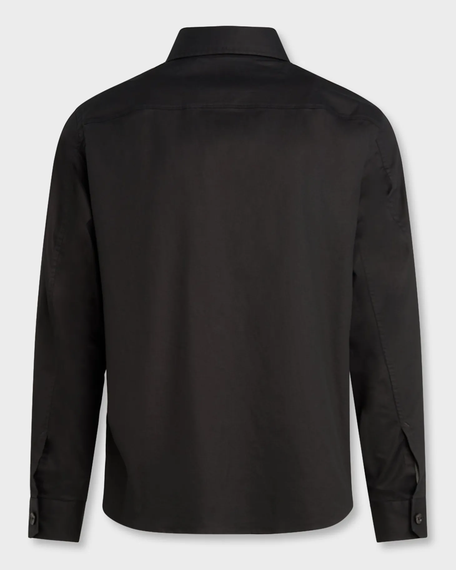 Black Premium Cotton Overshirt
