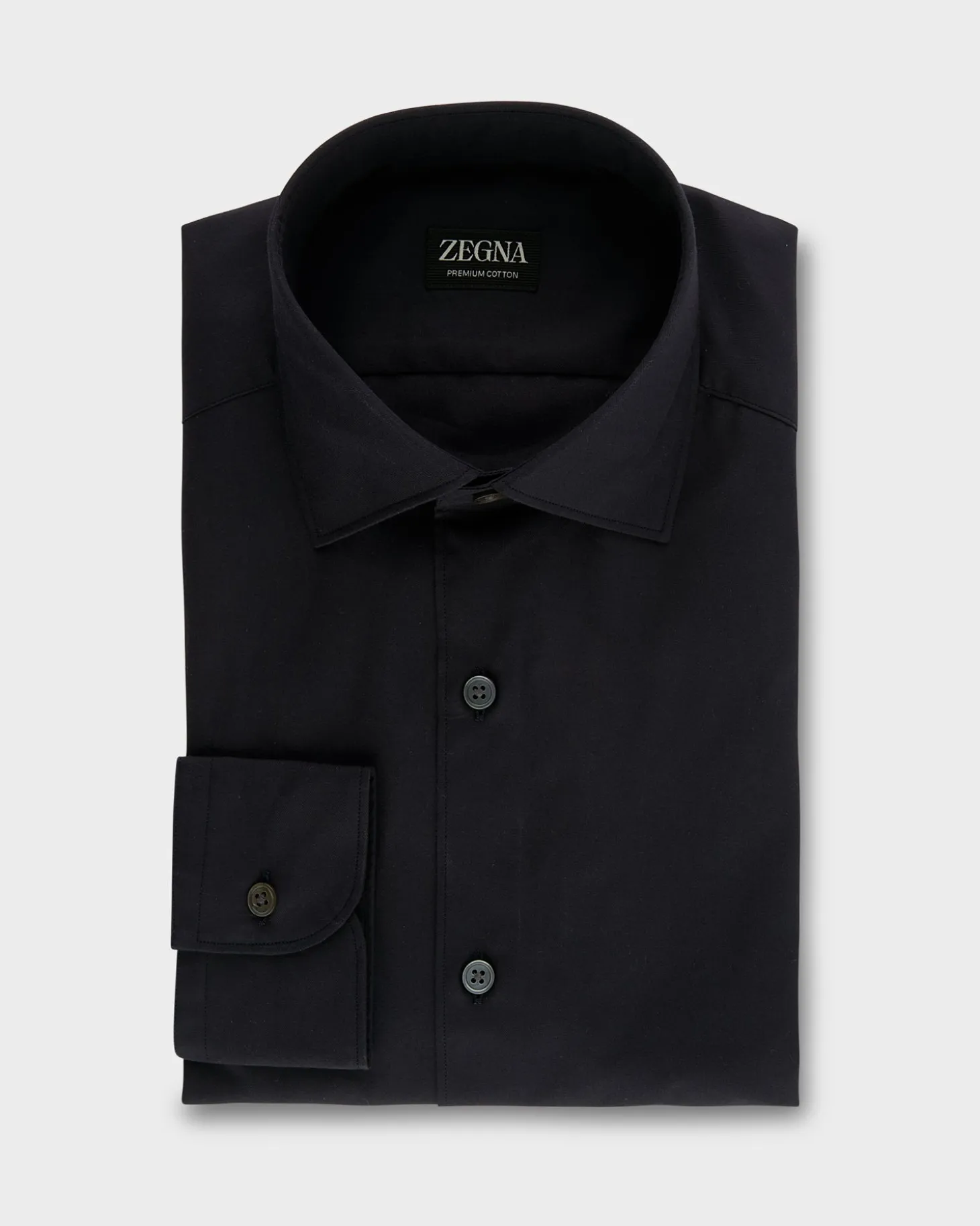 Black Premium Cotton Shirt