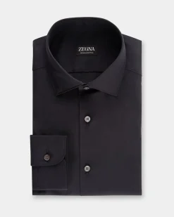Black Premium Cotton Shirt