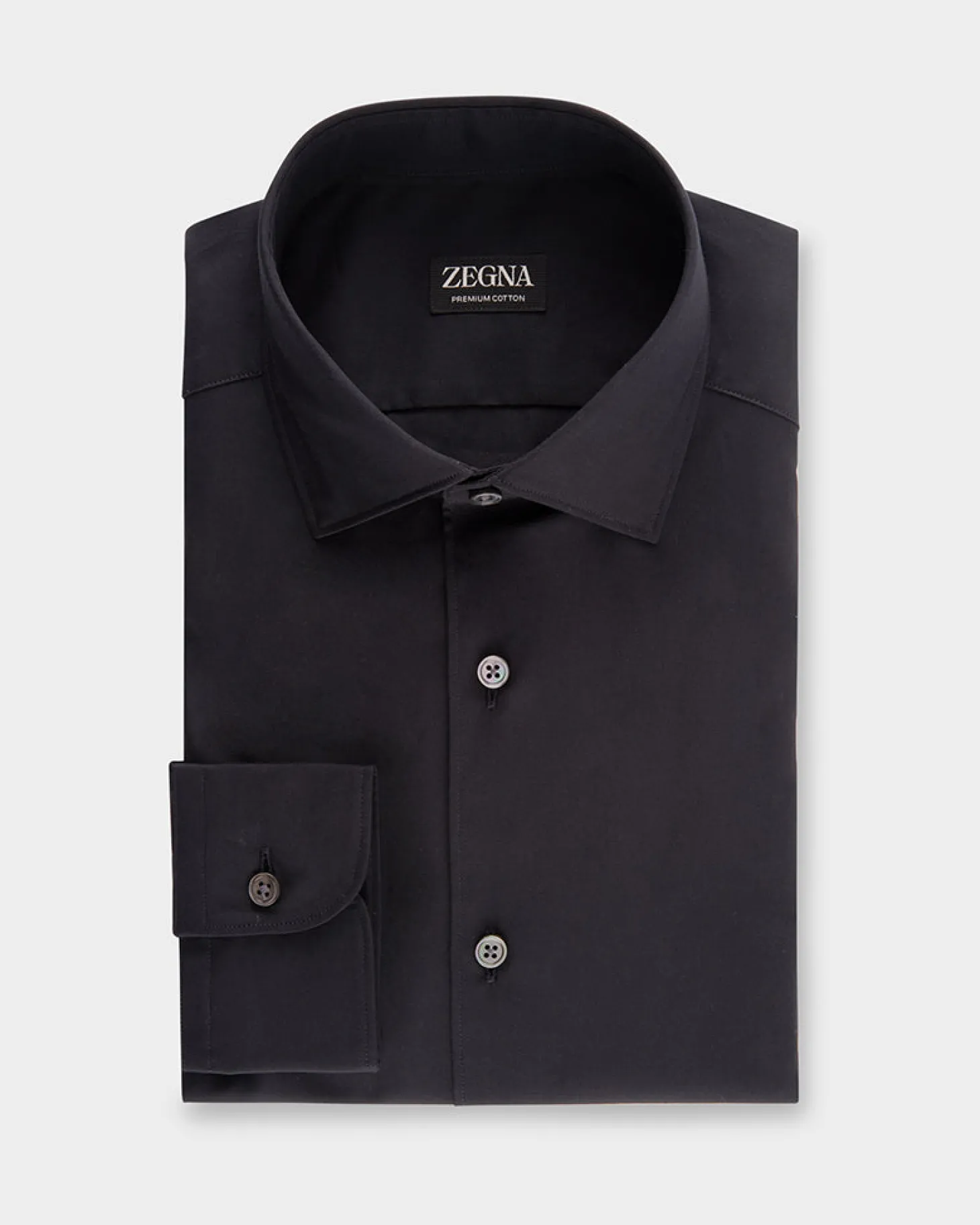 Black Premium Cotton Shirt