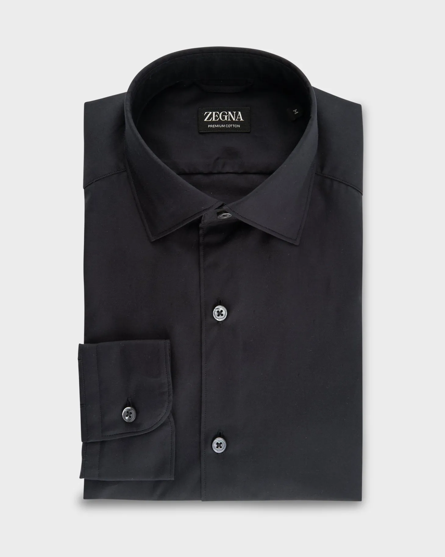 Black Premium Cotton Shirt
