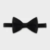 Black Silk Bow Tie