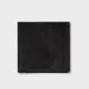 Black Silk Pocket Square