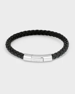 Black Sterling Silver Tubo Bracelet