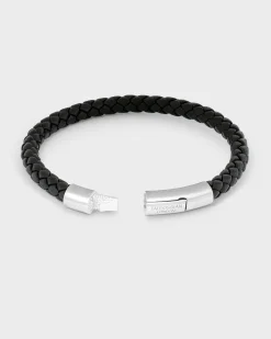 Black Sterling Silver Tubo Bracelet