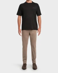 Black Techmerino Wool T-Shirt