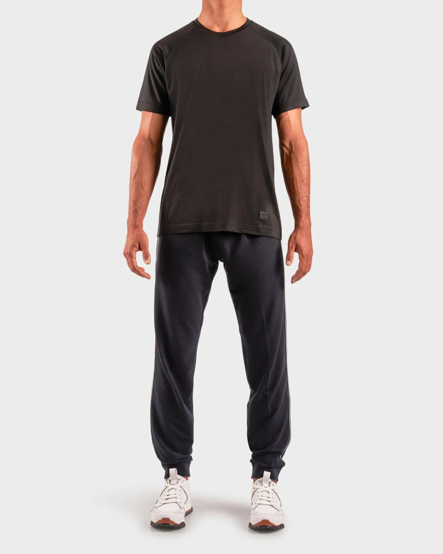 Black Techmerino Wool T-Shirt