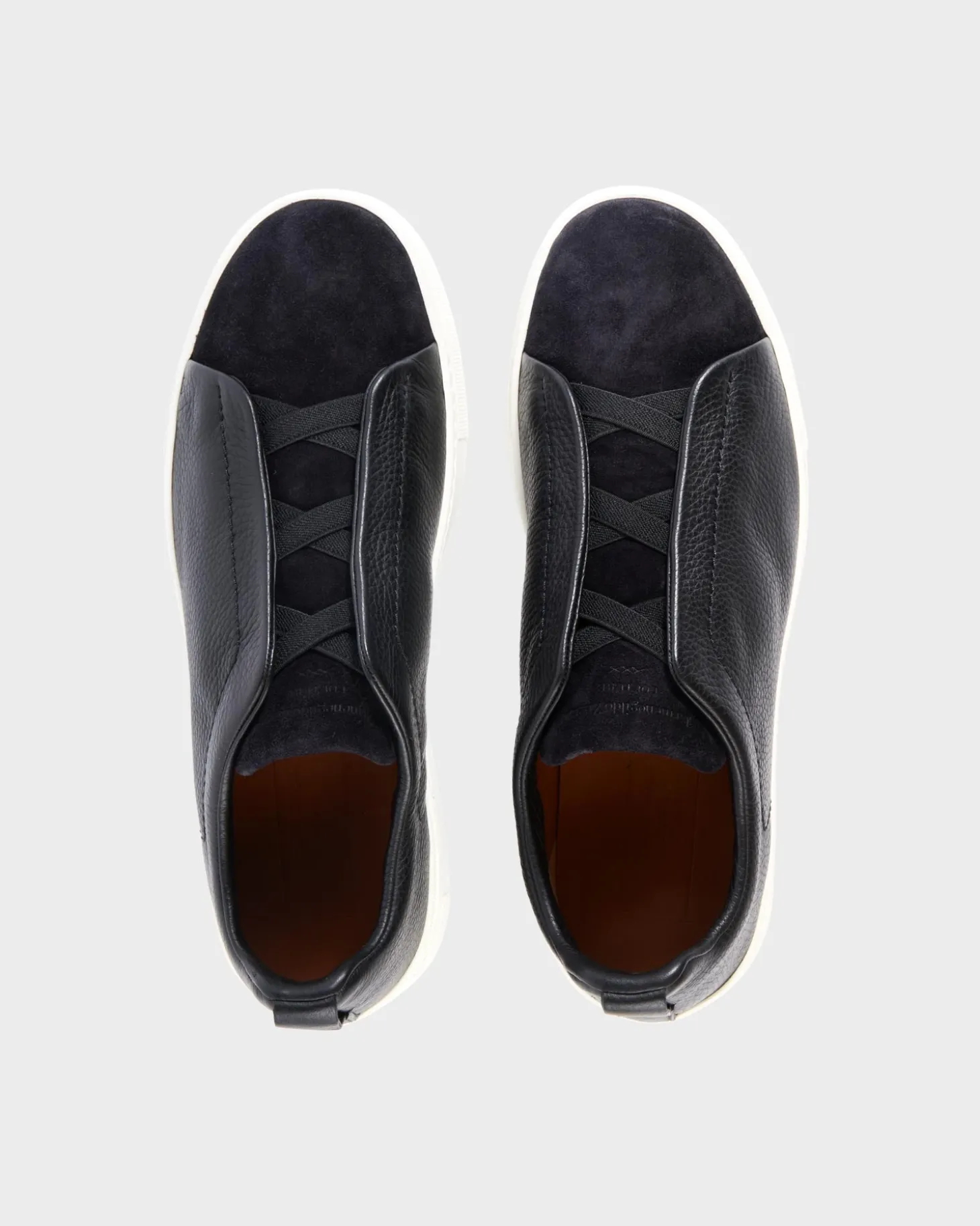 Black Triple Stitch Sneakers