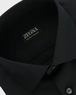 Black Trofeo Comfort Cotton Shirt