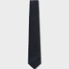 Blue And Grey Paisley Silk Tie