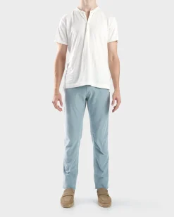 Blue Cashmere Cord Trousers