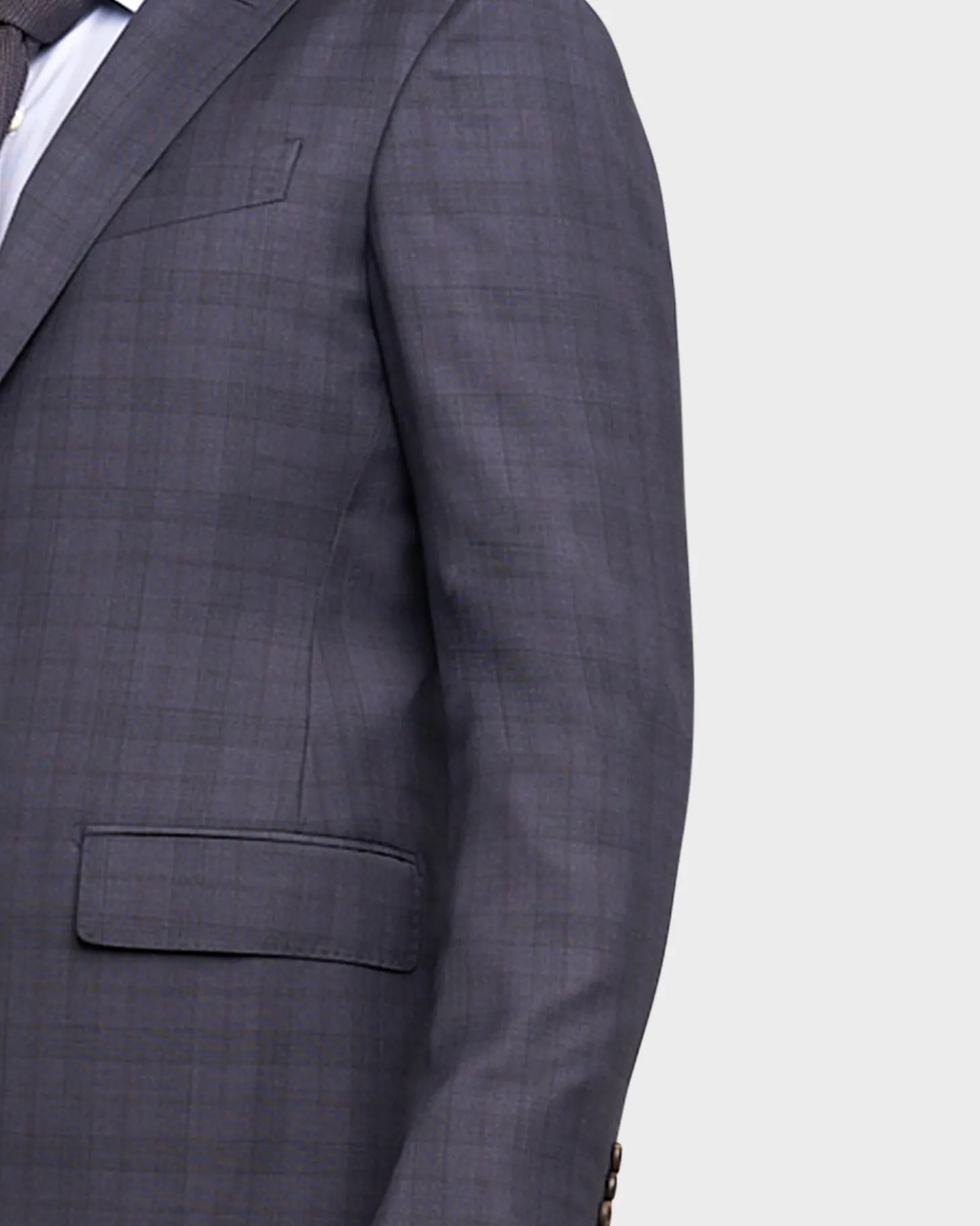 Blue Check Suit