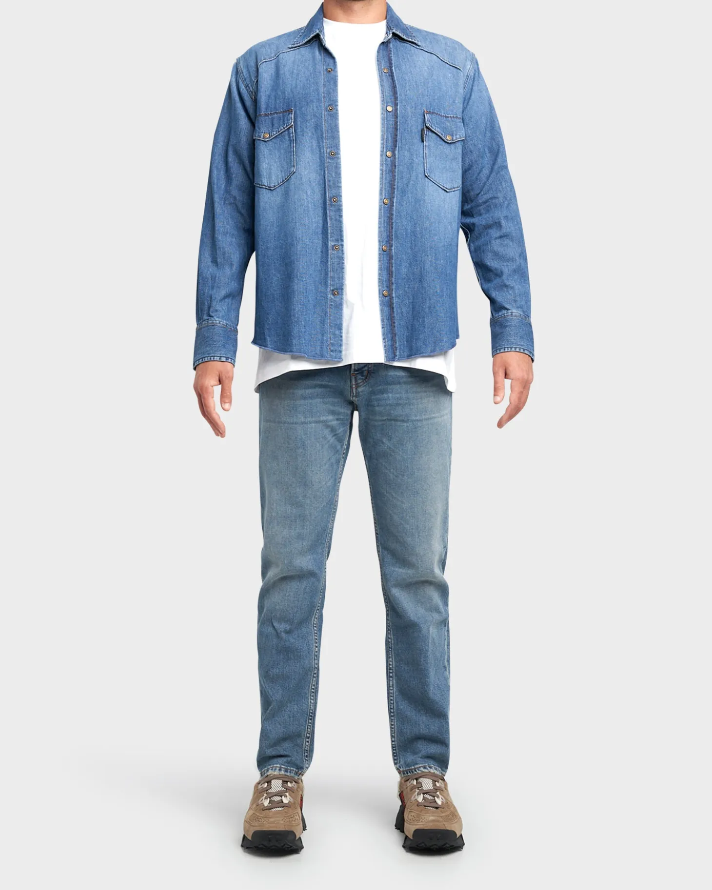 Blue Denim Shirt