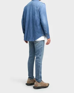 Blue Denim Shirt