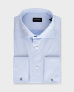 Blue French Cuff Shirt