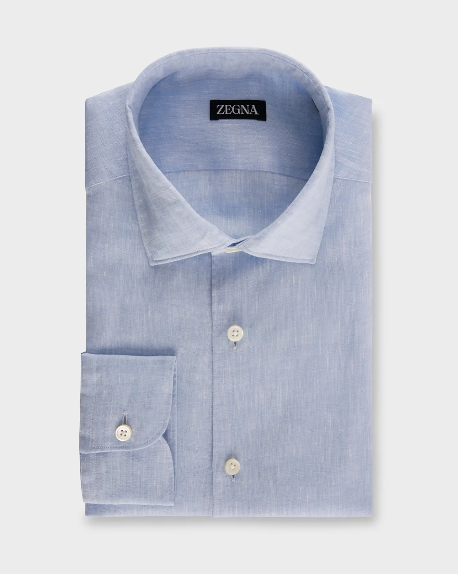 Blue Linen Shirt
