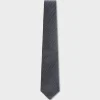 Blue Silk Jacquard Patterned Tie