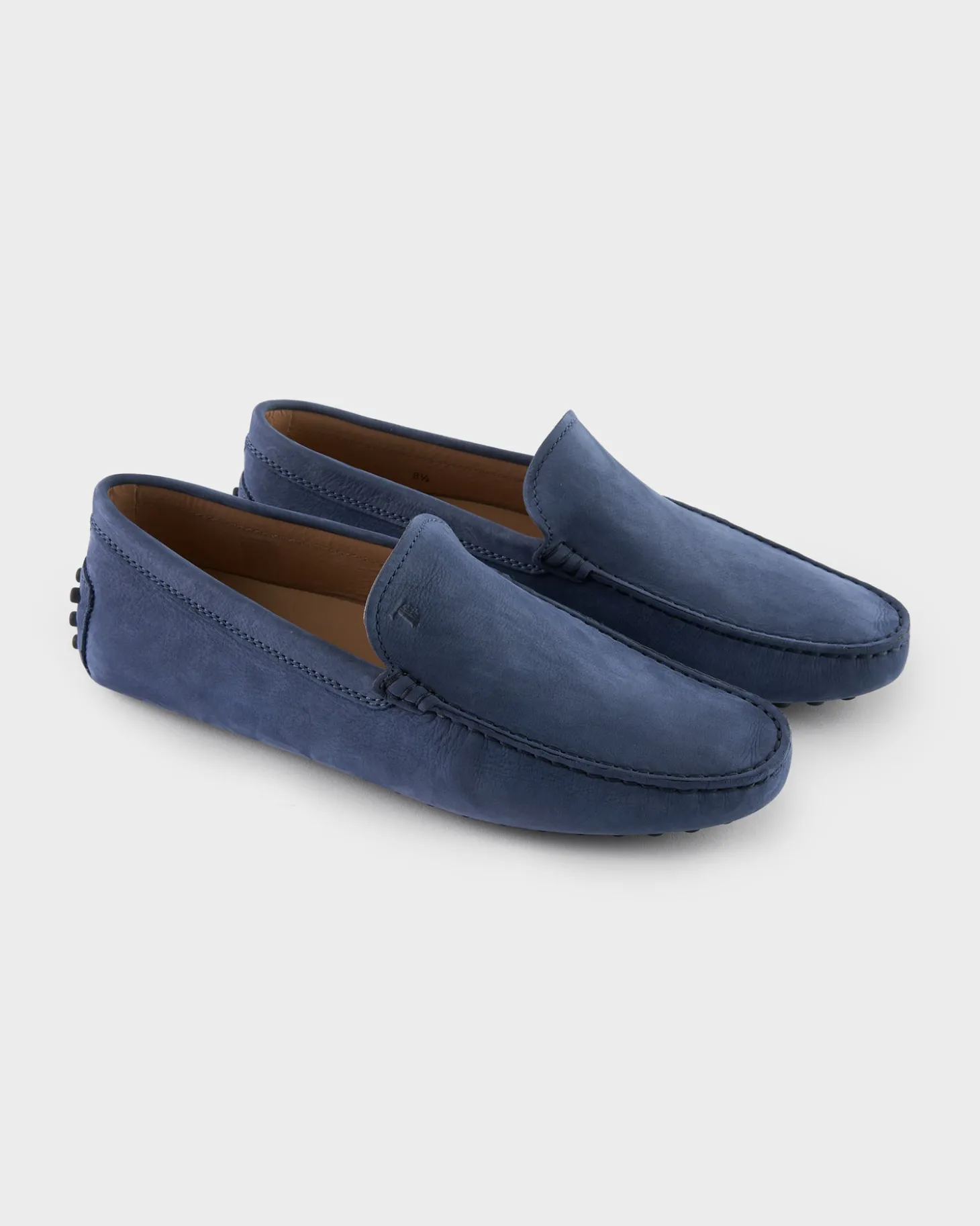 Blue Suede Gommini Driving Shoes