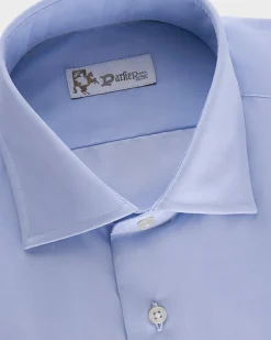 Blue Tailored Cotton Shirt