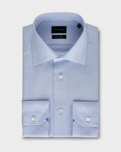 Blue Trecapi Cotton Shirt
