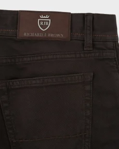 Brown Icon Daily Comfort Cotton Trousers