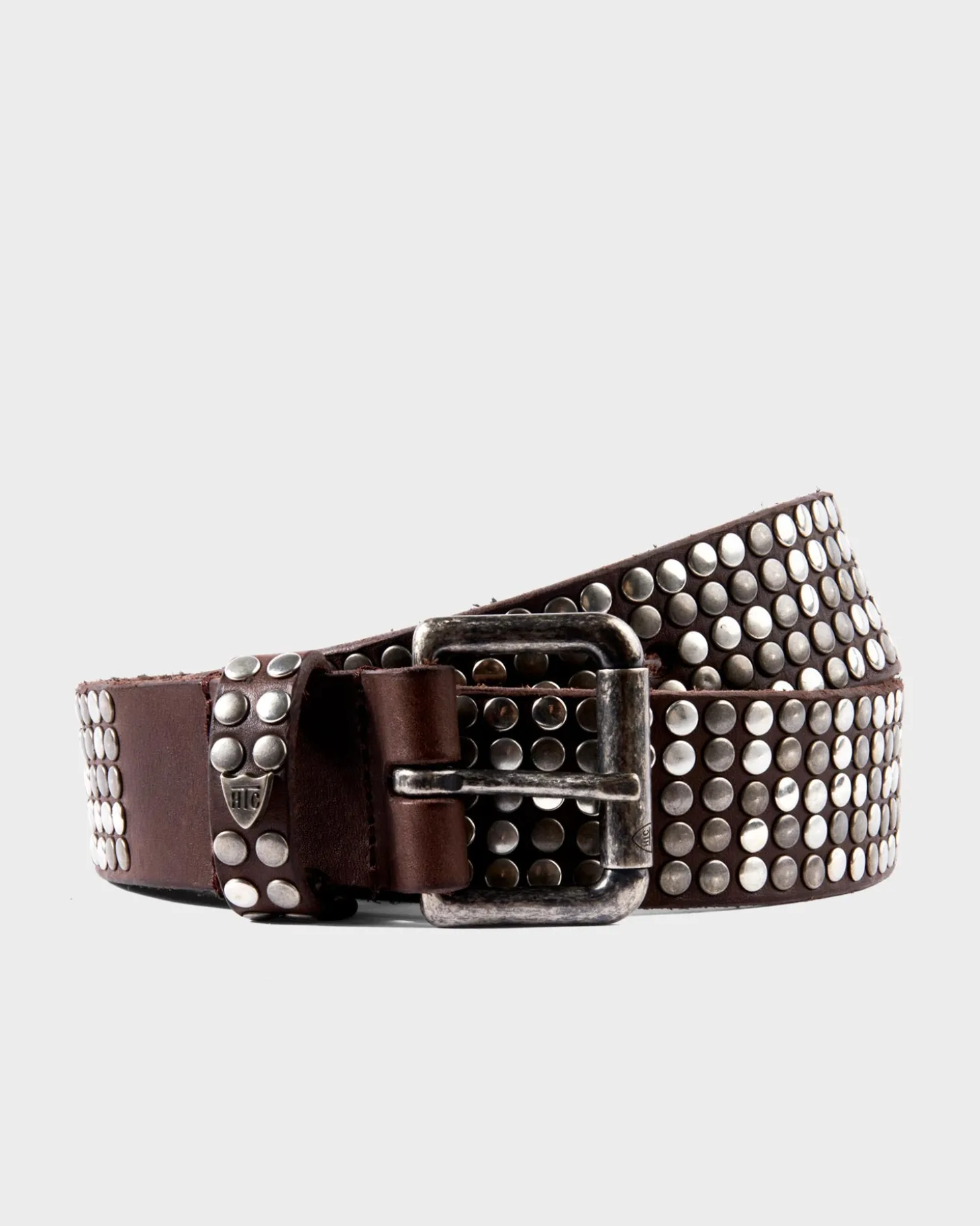 Brown Studded Belt