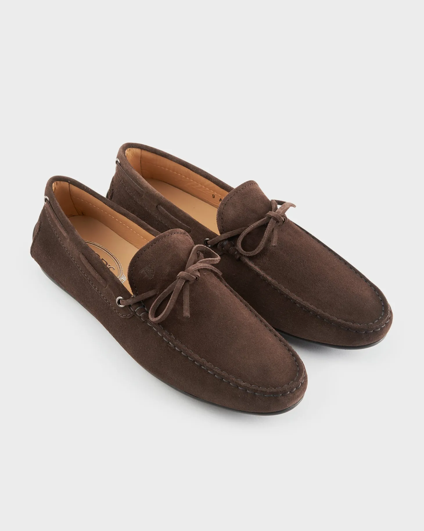 Brown Suede Driving Shoes