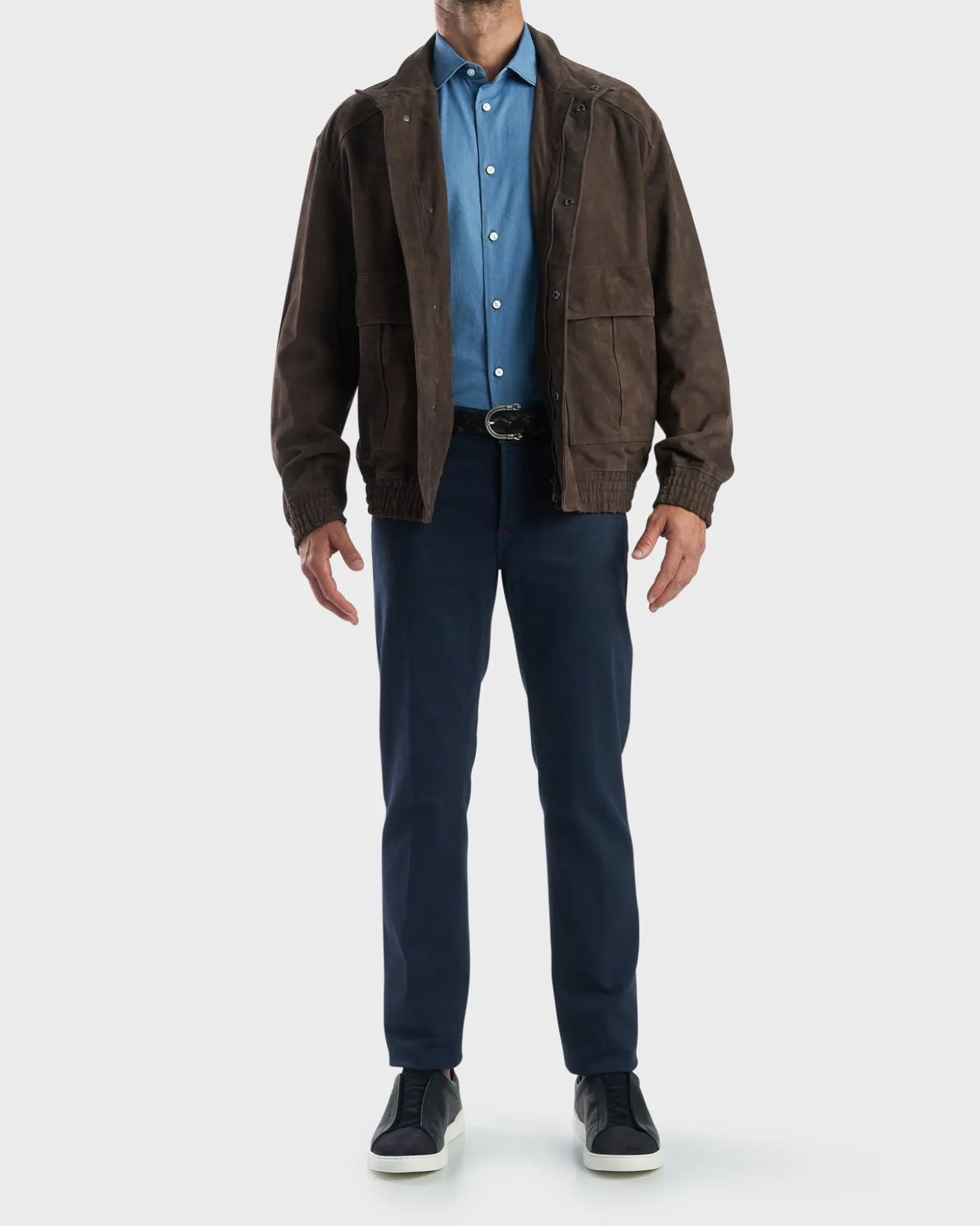 Brown Suede Jacket