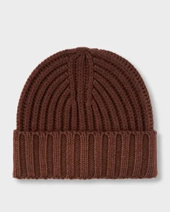 Brown Wool Beanie