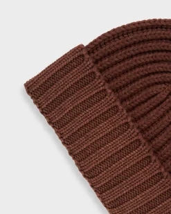Brown Wool Beanie