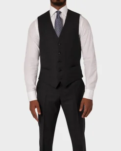 Charcoal Grey Soft Check Pattern Suit