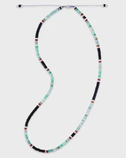Chrysoprase Sterling Silver Sonoran Necklace