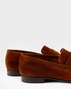 Cognac Suede L'Asola Moccasin