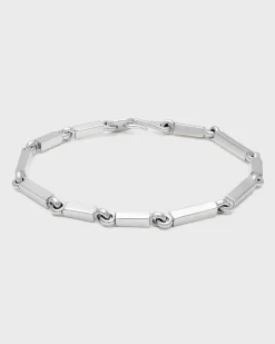 Cuadrangular Sterling Silver Bracelet