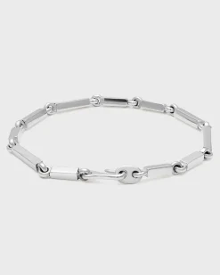 Cuadrangular Sterling Silver Bracelet