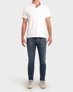 Dark Blue Rinse Cleveland Crop Jeans