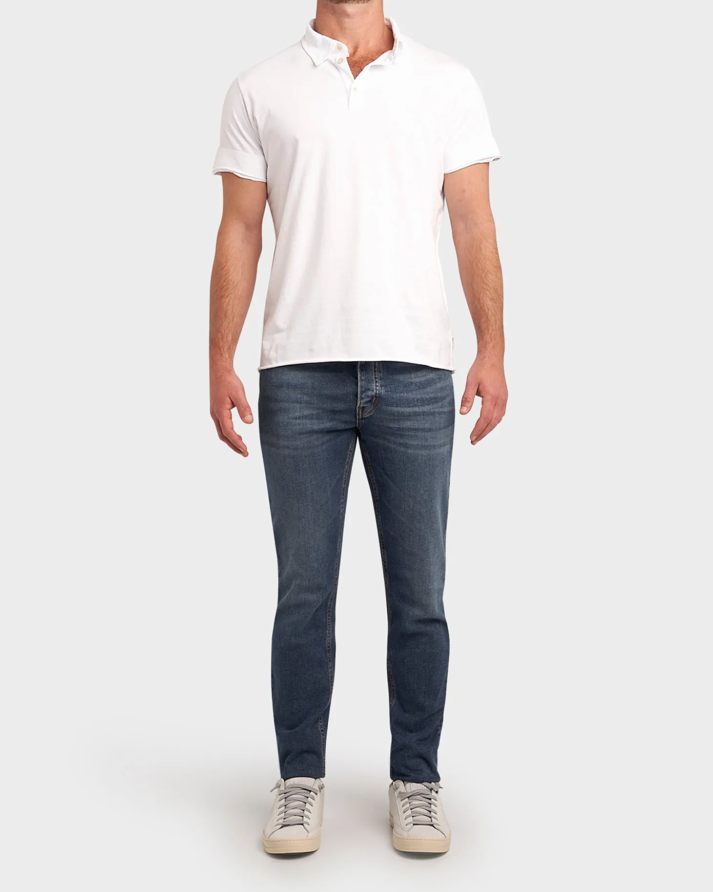 Dark Blue Rinse Cleveland Crop Jeans