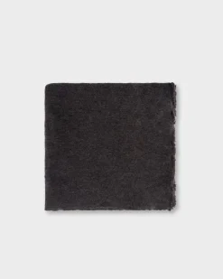 Dark Grey Cashmere Scarf
